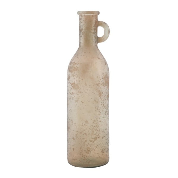 Beżowy wazon ze szkła z recyklingu Mauro Ferretti Roma, ⌀ 13 cm