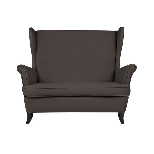 Antracytowa sofa 2-osobowa Micadoni Home Pirla-image-1
