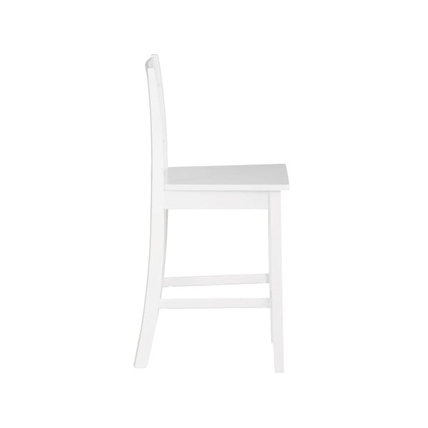 Biały hoker z litego drewna sosnowego (wysokość siedziska 60 cm) Torpedo – Støraa-image-2