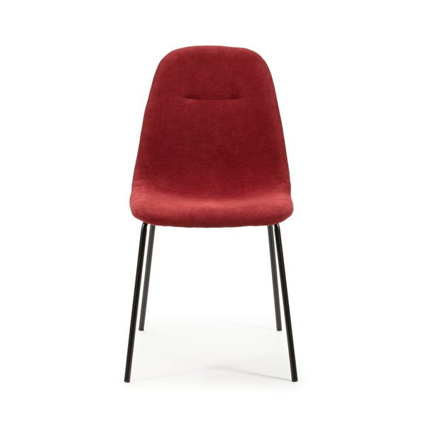 Czerwone krzesła zestaw 4 szt. Renne – Marckeric-image-2