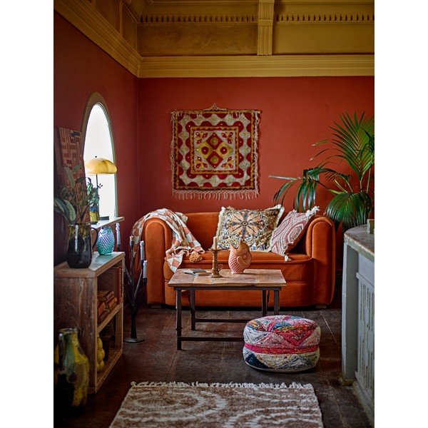 Poduszka dekoracyjna z mieszanki bawełny 50x50 cm Asu – Bloomingville-image-3