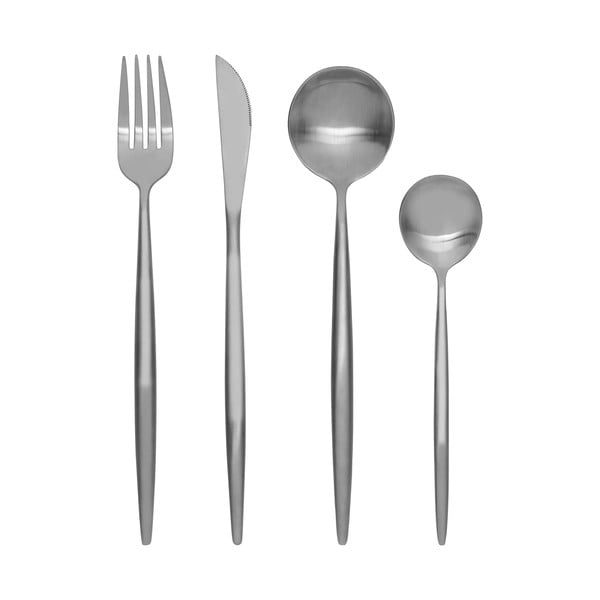Sztućce ze stali nierdzewnej w kolorze srebra 16 szt. Modern retro – Premier Housewares