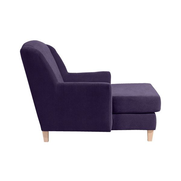 Fioletowy fotel Max Winzer Judith Velor-image-1