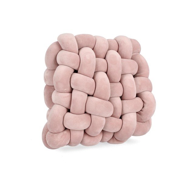 Aksamitna poduszka dekoracyjna 30x30 cm Entwine – Yes Everyday