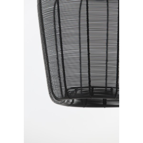 Czarna lampa sufitowa ø 23 cm Adeta – Light & Living-image-1