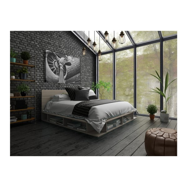 Obraz Styler Canvas Silver Uno Plane, 85x113 cm-image-1