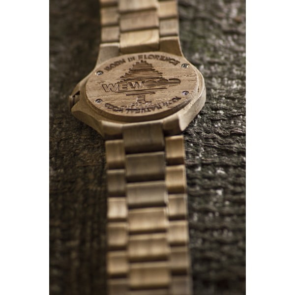 Drewniany zegarek Date Teak-image-2