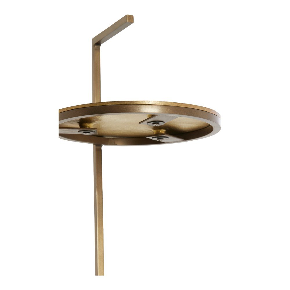 Okrągły stolik z marmurowym blatem ø 26 cm Leda – Light & Living (zdjęcie 6)