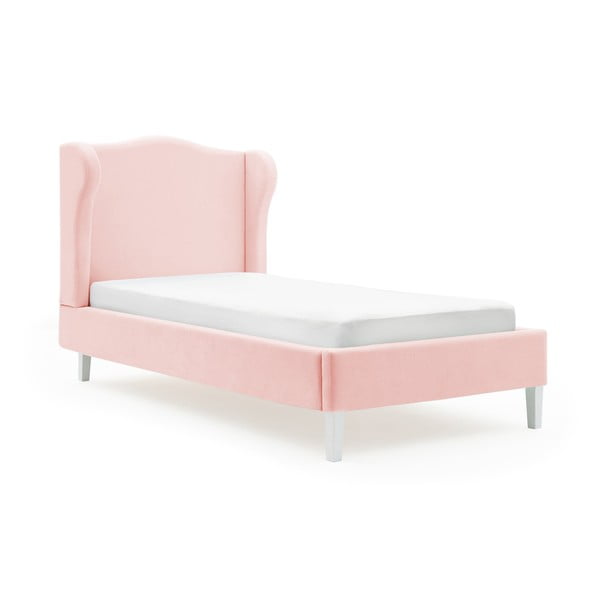 Różowe łóżko dziecięce PumPim Lara, 200x90 cm