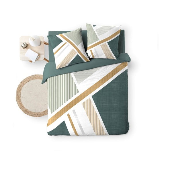 Biała bawełniana pościel dwuosobowa 240x220 cm Zephyr – douceur d'intérieur-image-4