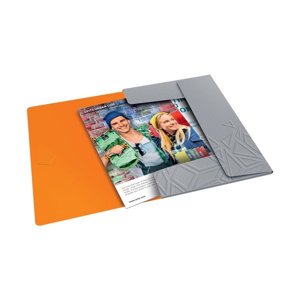 Szara teczka z 3 klapkami Leitz-image-1