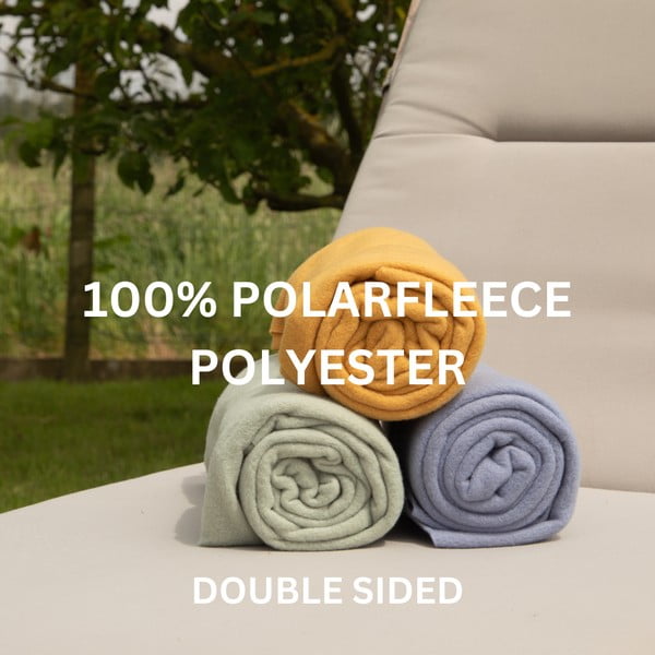 Różowy polarowy koc 130x160 cm Riso – Tiseco Home Studio-image-4