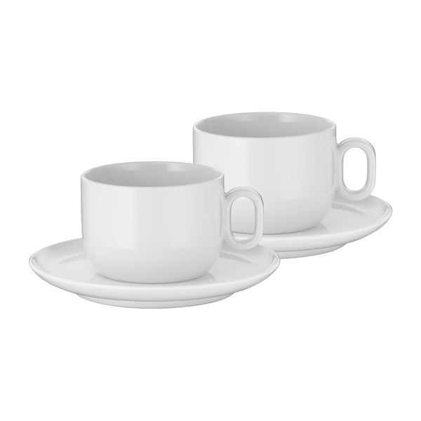 Białe porcelanowe filiżanki do cappuccino zestaw 2 szt. 160 ml Barista – WMF