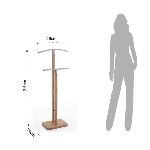 Drewniany wieszak na ubrania Tomasucci Veglio-image-3