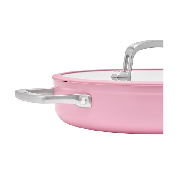 Patelnia z pokrywką/z powłoką ceramiczną ø 28 cm tegame Meda 3.0 – FABINI-image-2