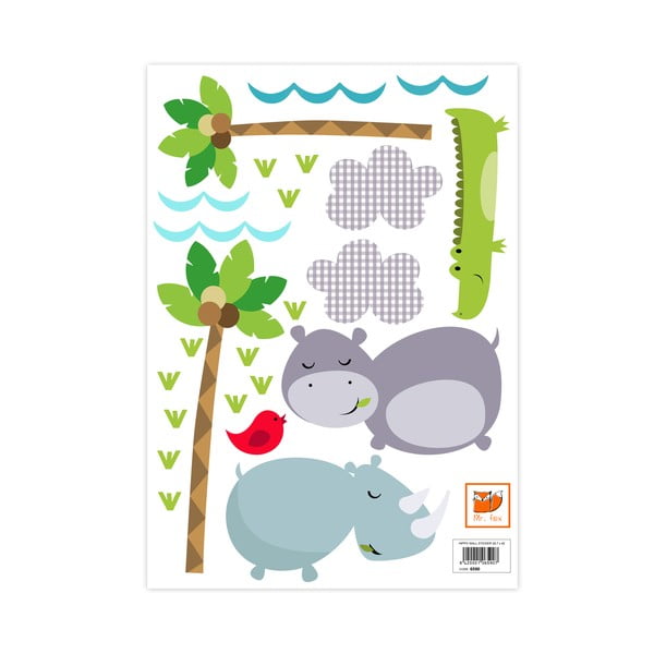 Naklejka ścienna Hippo-image-1