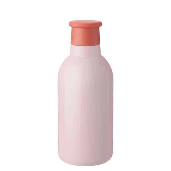 Różowa butelka termiczna ze stali nierdzewnej 500 ml Drink-It – RIG-TIG