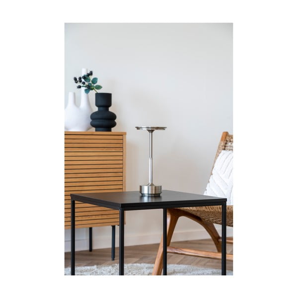 Lampa stołowa LED w kolorze srebra (wysokość 28,5 cm) Lyneham – House Nordic-image-1