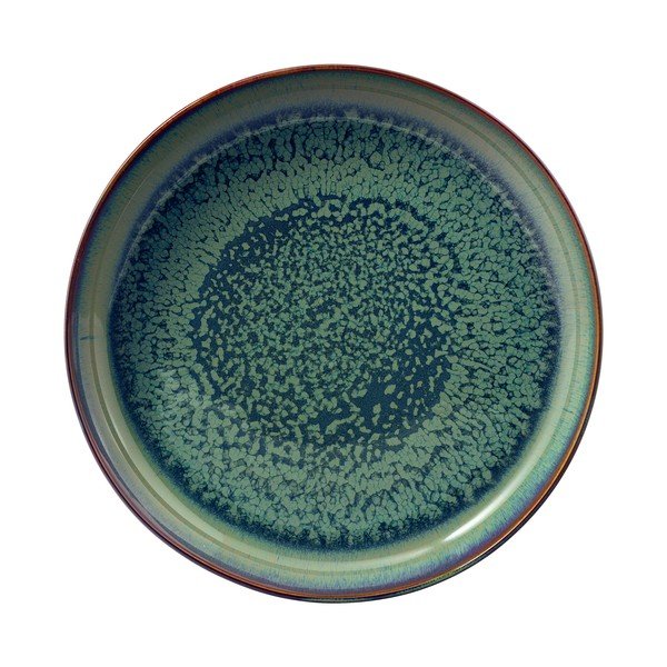 Zielony głęboki porcelanowy talerz ø 21,5 cm Crafted Breeze – like | Villeroy & Boch-image-2