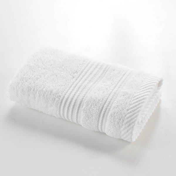 Biały bawełniany ręcznik frotte 30x50 cm Tendresse – douceur d'intérieur
