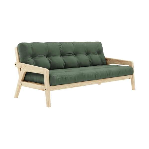 Wielofunkcyjna sofa Karup Design Grab Natural Clear/Olive Green-image-3