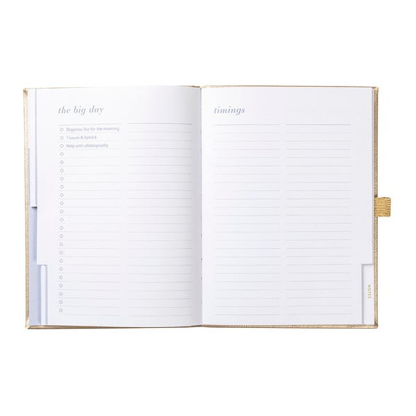 Notes w kolorze złota dla druhny lub świadka Busy B-image-4