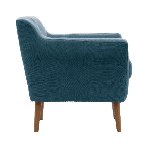 Fotel VIVONITA Kelly Marine Blue, naturalne nogi-image-3