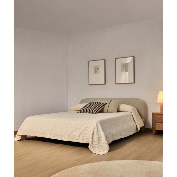 Kremowa narzuta 240x260 cm Raylo – Kave Home-image-1