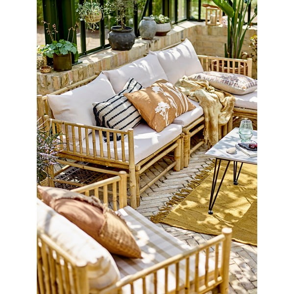 Moduł sofy ogrodowej (moduł środkowy) Korfu – Bloomingville-image-2