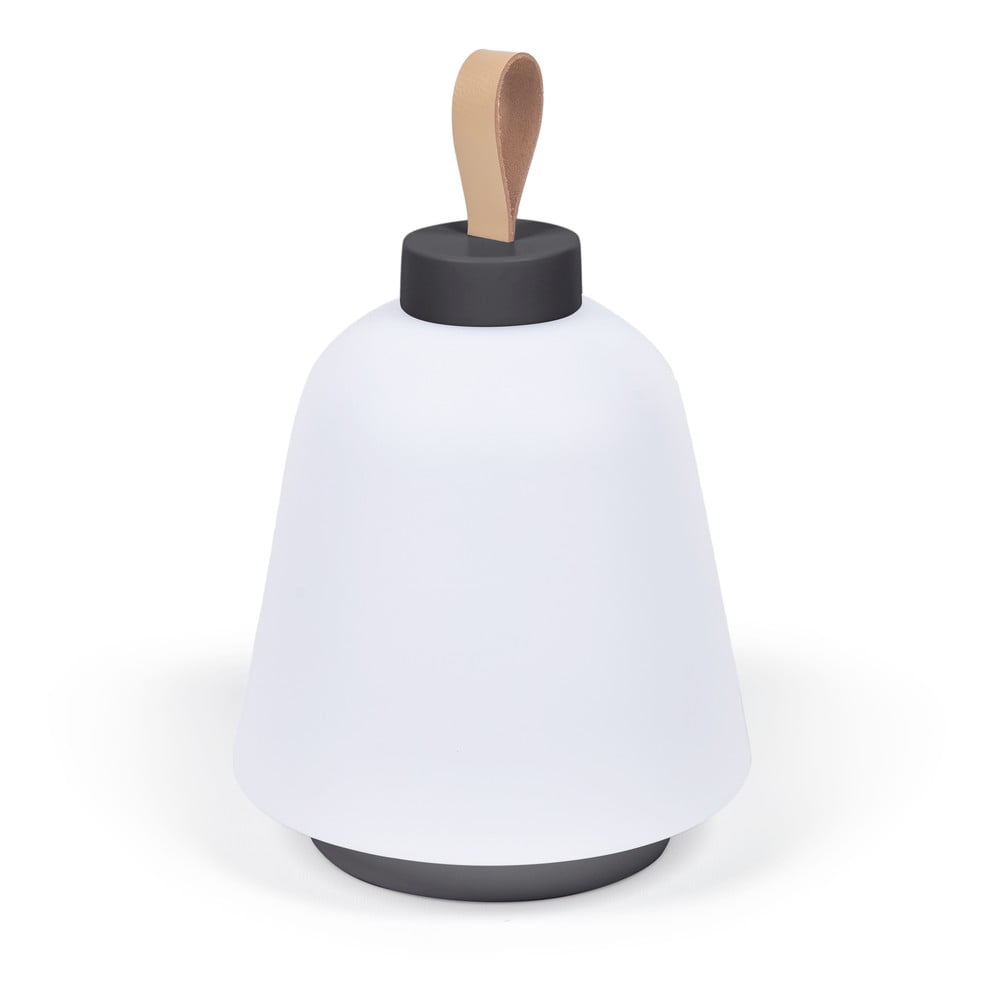 Biała plastikowa lampa stołowa LED ze ściemniaczem (wysokość 24 cm) Udiya – Kave Home (zdjęcie 11)