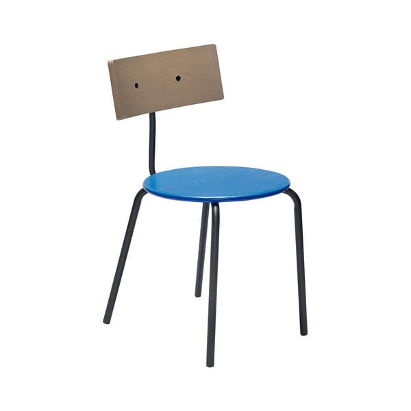 Niebiesko-naturalne krzesła zestaw 4 szt. Koi – Hübsch