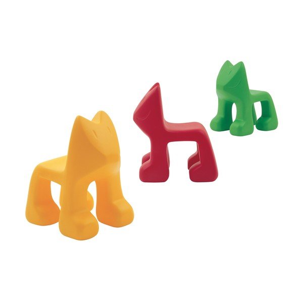 Żółte krzesło dziecięce Magis Julian-image-1