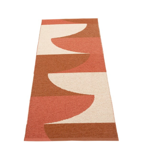 Ceglasty chodnik odpowiedni na zewnątrz 70x180 cm Hill Brick Rust – Pappelina-image-2