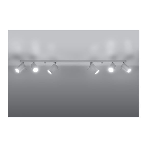 Biała lampa sufitowa Sollux Etna 6L-image-3