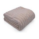 Beżowy koc 150x200 cm Stripe – My House