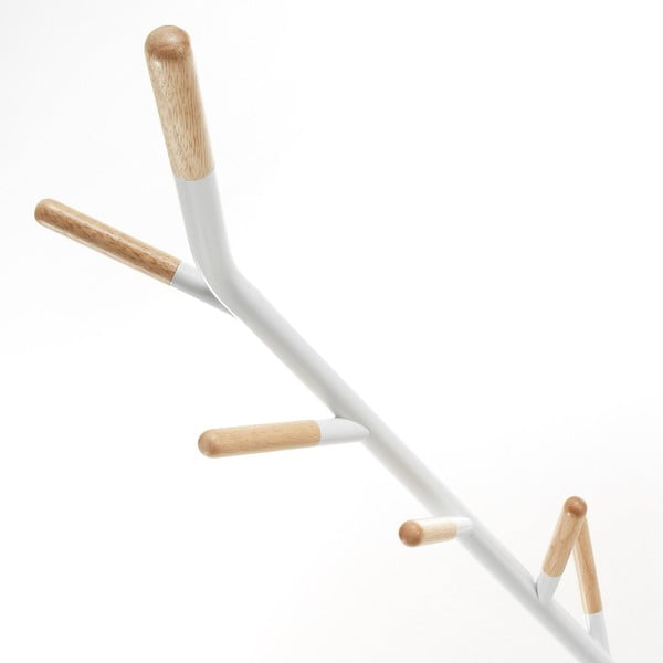Biały wieszak stojący Kave Home Bren-image-2