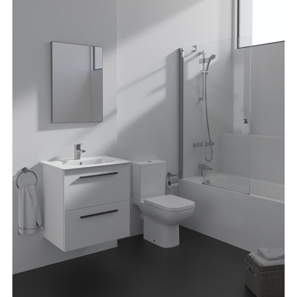 Biała wisząca szafka pod umywalkę 60x63 cm i.Life A – Ideal Standard-image-3