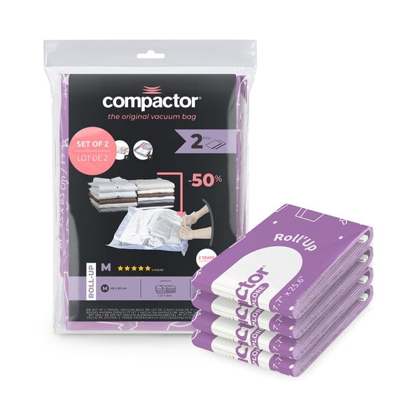 Worki próżniowe zestaw 4 szt. Roll Up M – Compactor