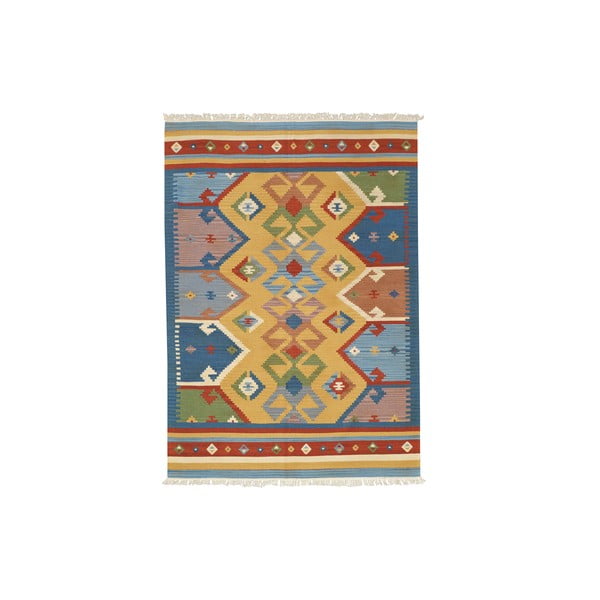Ręcznie tkany dywan Kilim Classic K05 Mix, 95x155 cm