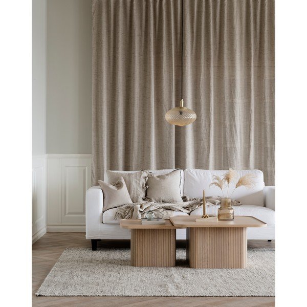 Naturalny stolik z drewna dębowego Rowico Sullivan, 60x60 cm-image-1