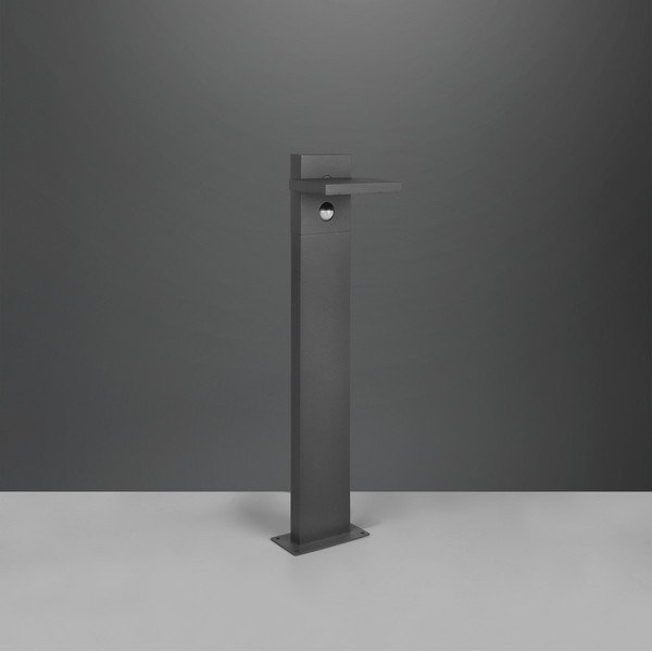 Lampa zewnętrzna LED z czujnikiem ruchu (wysokość 50 cm) Horton – Trio-image-1
