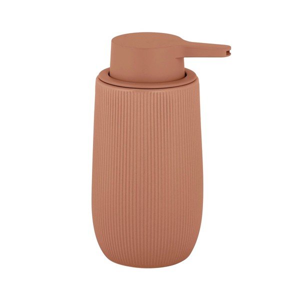 Brązowy plastikowy dozownik do mydła 400 ml Fablo – Wenko