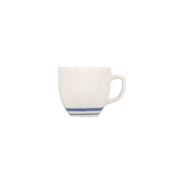 Biała/niebieska porcelanowa filiżanka do cappuccino 200 ml Azul – BonBistro-image-2