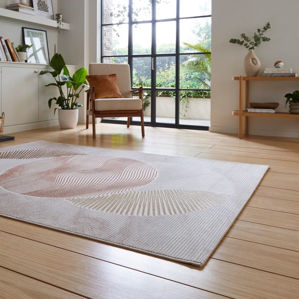 Różowo-kremowy dywan 120x170 cm Creation – Think Rugs-image-2