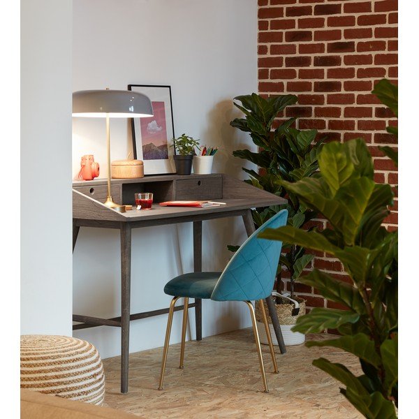 Beżowo-biały puf Kave Home Samy-image-3