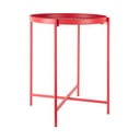 Metalowy okrągły stolik ø 40 cm Meseta  – Leitmotiv