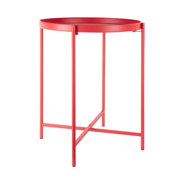 Metalowy okrągły stolik ø 40 cm Meseta  – Leitmotiv