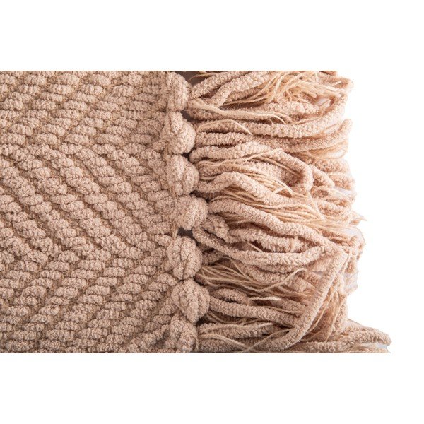 Brązowy koc z szenilu 130x170 cm Renee – Tiseco Home Studio-image-2