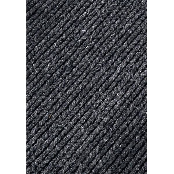 Ciemnoszary wełniany okrągły dywan tkany ręcznie ø 160 cm Francois – Villeroy&Boch-image-4