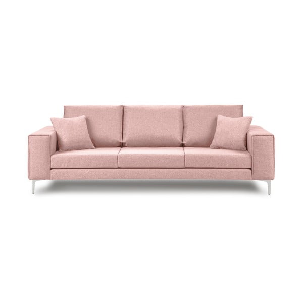 Różowa sofa Cosmopolitan Design Cartagena, 264 cm